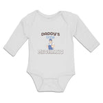 Long Sleeve Bodysuit Baby Daddy's Little Mechanic Boy & Girl Clothes Cotton - Cute Rascals