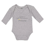 Long Sleeve Bodysuit Baby Daddy's Little Portuguese Princess Boy & Girl Clothes - Cute Rascals