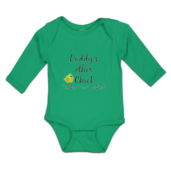 Long Sleeve Bodysuit Baby Daddy's Other Chick Boy & Girl Clothes Cotton - Cute Rascals