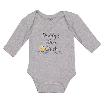 Long Sleeve Bodysuit Baby Daddy's Other Chick Boy & Girl Clothes Cotton