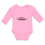 Long Sleeve Bodysuit Baby Daddy's Wingman Boy & Girl Clothes Cotton - Cute Rascals