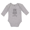 Long Sleeve Bodysuit Baby Hello Daddy Boy & Girl Clothes Cotton