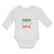 Long Sleeve Bodysuit Baby He's Not Just My Daddy He's My Hero Boy & Girl Clothes - Cute Rascals