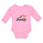 Long Sleeve Bodysuit Baby I Love Daddy Boy & Girl Clothes Cotton