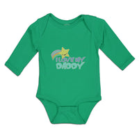 Long Sleeve Bodysuit Baby I Love My Daddy Boy & Girl Clothes Cotton