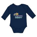 Long Sleeve Bodysuit Baby I Love My Daddy Boy & Girl Clothes Cotton