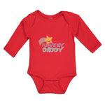 Long Sleeve Bodysuit Baby I Love My Daddy Boy & Girl Clothes Cotton