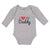 Long Sleeve Bodysuit Baby I Love My Daddy Boy & Girl Clothes Cotton