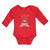 Long Sleeve Bodysuit Baby I Love My Daddy Bear Boy & Girl Clothes Cotton