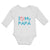 Long Sleeve Bodysuit Baby I Love My Papa Boy & Girl Clothes Cotton