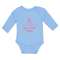 Long Sleeve Bodysuit Baby I Make My Daddy's Heart Full Boy & Girl Clothes Cotton