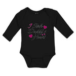 Long Sleeve Bodysuit Baby I Stole Daddy's Heart Boy & Girl Clothes Cotton