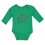 Long Sleeve Bodysuit Baby I Stole Daddy's Heart Boy & Girl Clothes Cotton