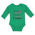 Long Sleeve Bodysuit Baby I'M The Pink in My Daddy's World of Camo Cotton