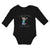 Long Sleeve Bodysuit Baby Me and My Mummy Love Daddy Boy & Girl Clothes Cotton