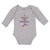 Long Sleeve Bodysuit Baby I Rock at Sports Boy & Girl Clothes Cotton