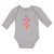 Long Sleeve Bodysuit Baby My Daddy Is Funny Boy & Girl Clothes Cotton
