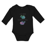 Long Sleeve Bodysuit Baby My Fish Daddy's Fish Boy & Girl Clothes Cotton