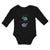 Long Sleeve Bodysuit Baby My Fish Daddy's Fish Boy & Girl Clothes Cotton