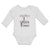 Long Sleeve Bodysuit Baby I Grow up Want Farmer Just like My Daddy Cotton