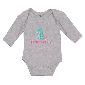Long Sleeve Bodysuit Baby Grandma's Girl Boy & Girl Clothes Cotton