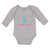 Long Sleeve Bodysuit Baby Grandma's Girl Boy & Girl Clothes Cotton - Cute Rascals