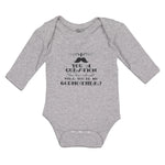 Long Sleeve Bodysuit Baby I You A Question Will You Be My Godmother Cotton