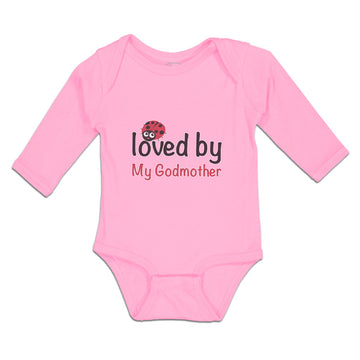 Long Sleeve Bodysuit Baby Loved by My Godmother Boy & Girl Clothes Cotton