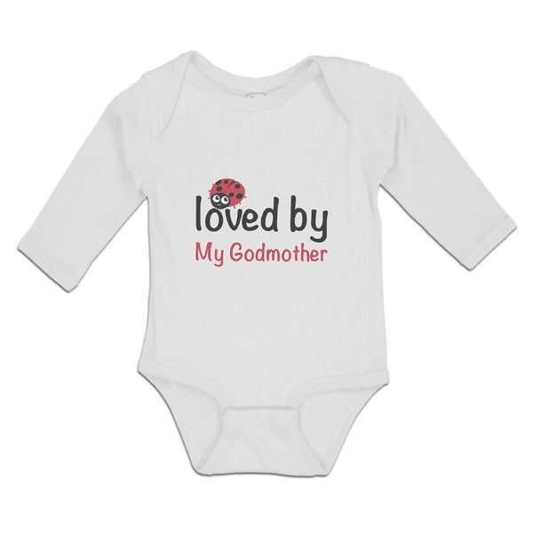 Long Sleeve Bodysuit Baby Loved by My Godmother Boy & Girl Clothes Cotton