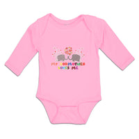 Long Sleeve Bodysuit Baby My Godmother Loves Me Boy & Girl Clothes Cotton