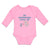 Long Sleeve Bodysuit Baby My Godmother Loves Me Boy & Girl Clothes Cotton