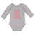 Long Sleeve Bodysuit Baby Careful Grandma's Crazy I'M Afraid Tell You. Cotton - Cute Rascals