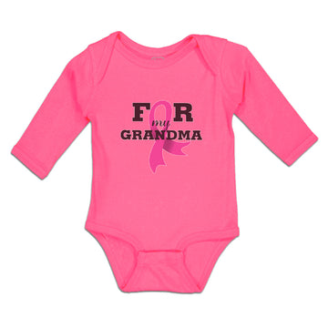 Long Sleeve Bodysuit Baby For My Grandma Boy & Girl Clothes Cotton