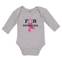 Long Sleeve Bodysuit Baby For My Grandma Boy & Girl Clothes Cotton - Cute Rascals