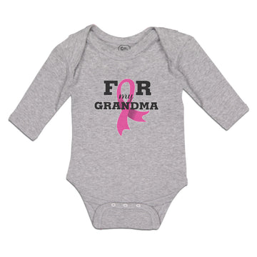 Long Sleeve Bodysuit Baby For My Grandma Boy & Girl Clothes Cotton
