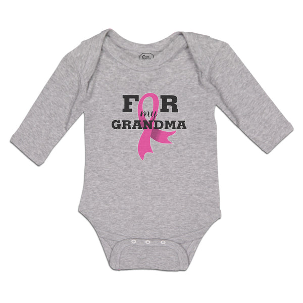 Long Sleeve Bodysuit Baby For My Grandma Boy & Girl Clothes Cotton - Cute Rascals