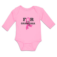 Long Sleeve Bodysuit Baby For My Grandma Boy & Girl Clothes Cotton - Cute Rascals
