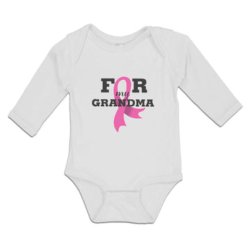 Long Sleeve Bodysuit Baby For My Grandma Boy & Girl Clothes Cotton