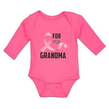 Long Sleeve Bodysuit Baby For My Grandma Boy & Girl Clothes Cotton