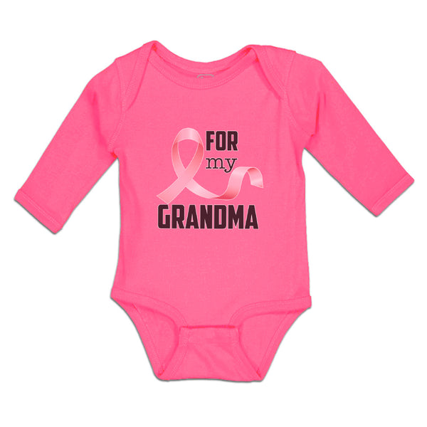 Long Sleeve Bodysuit Baby For My Grandma Boy & Girl Clothes Cotton - Cute Rascals