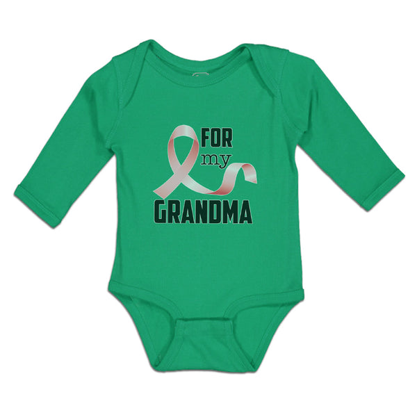 Long Sleeve Bodysuit Baby For My Grandma Boy & Girl Clothes Cotton - Cute Rascals
