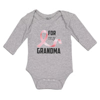 Long Sleeve Bodysuit Baby For My Grandma Boy & Girl Clothes Cotton - Cute Rascals