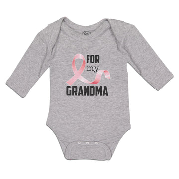 Long Sleeve Bodysuit Baby For My Grandma Boy & Girl Clothes Cotton