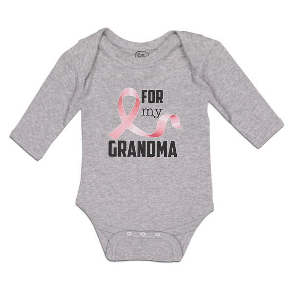 Long Sleeve Bodysuit Baby For My Grandma Boy & Girl Clothes Cotton - Cute Rascals