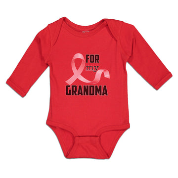Long Sleeve Bodysuit Baby For My Grandma Boy & Girl Clothes Cotton