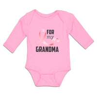 Long Sleeve Bodysuit Baby For My Grandma Boy & Girl Clothes Cotton - Cute Rascals
