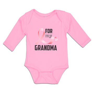 Long Sleeve Bodysuit Baby For My Grandma Boy & Girl Clothes Cotton