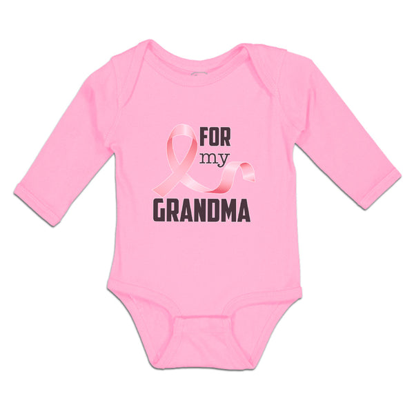 Long Sleeve Bodysuit Baby For My Grandma Boy & Girl Clothes Cotton - Cute Rascals