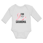 Long Sleeve Bodysuit Baby For My Grandma Boy & Girl Clothes Cotton - Cute Rascals