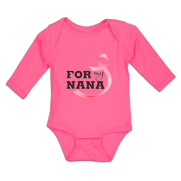 Long Sleeve Bodysuit Baby For My Nana Boy & Girl Clothes Cotton